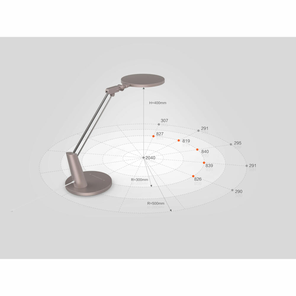 Yeelight Serene Schreibtischleuchte Pro, Tischlampe, mit Pausenfunktion, augenschonendes Licht, TD043Y0EU