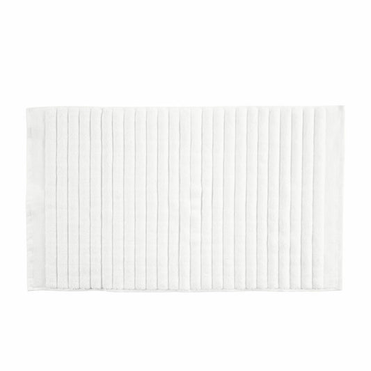 Zone Denmark Bath Mat Inu, Bath Carpet, Bath Rug, Shower Mat, Cotton, White, 80 x 50 cm, 28251