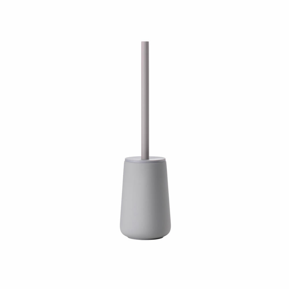 Zone Denmark Toilet Brush Nova One, Toilet Brush Set, WC Set, Toilet Brush, Stoneware, Gull Grey, 331219