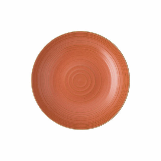 Thomas Nature soup plate, deep plate, bowl, stoneware, coral, 23 cm, 21730-227074-60323