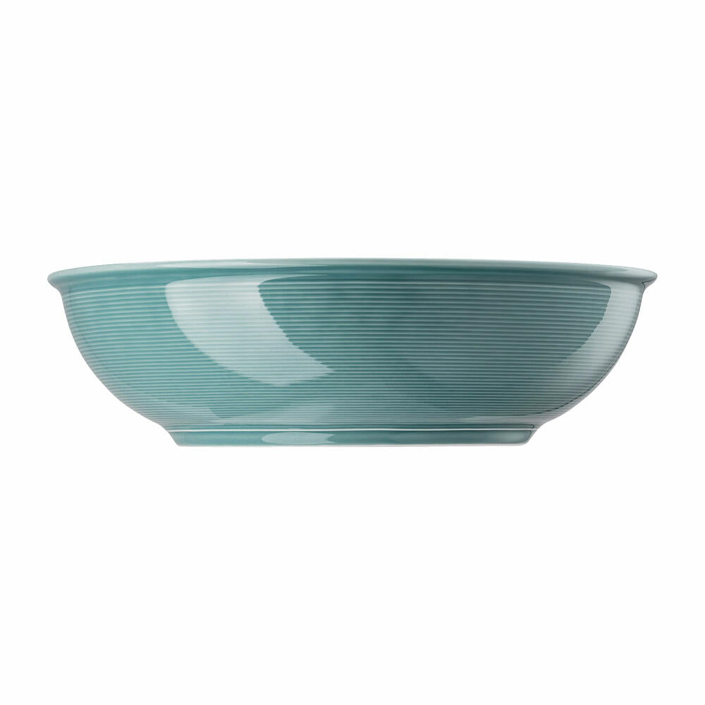 Thomas Trend Colour bowl flat, serving bowl, porcelain, Ice Blue, 32 cm, 11400-401921-13032