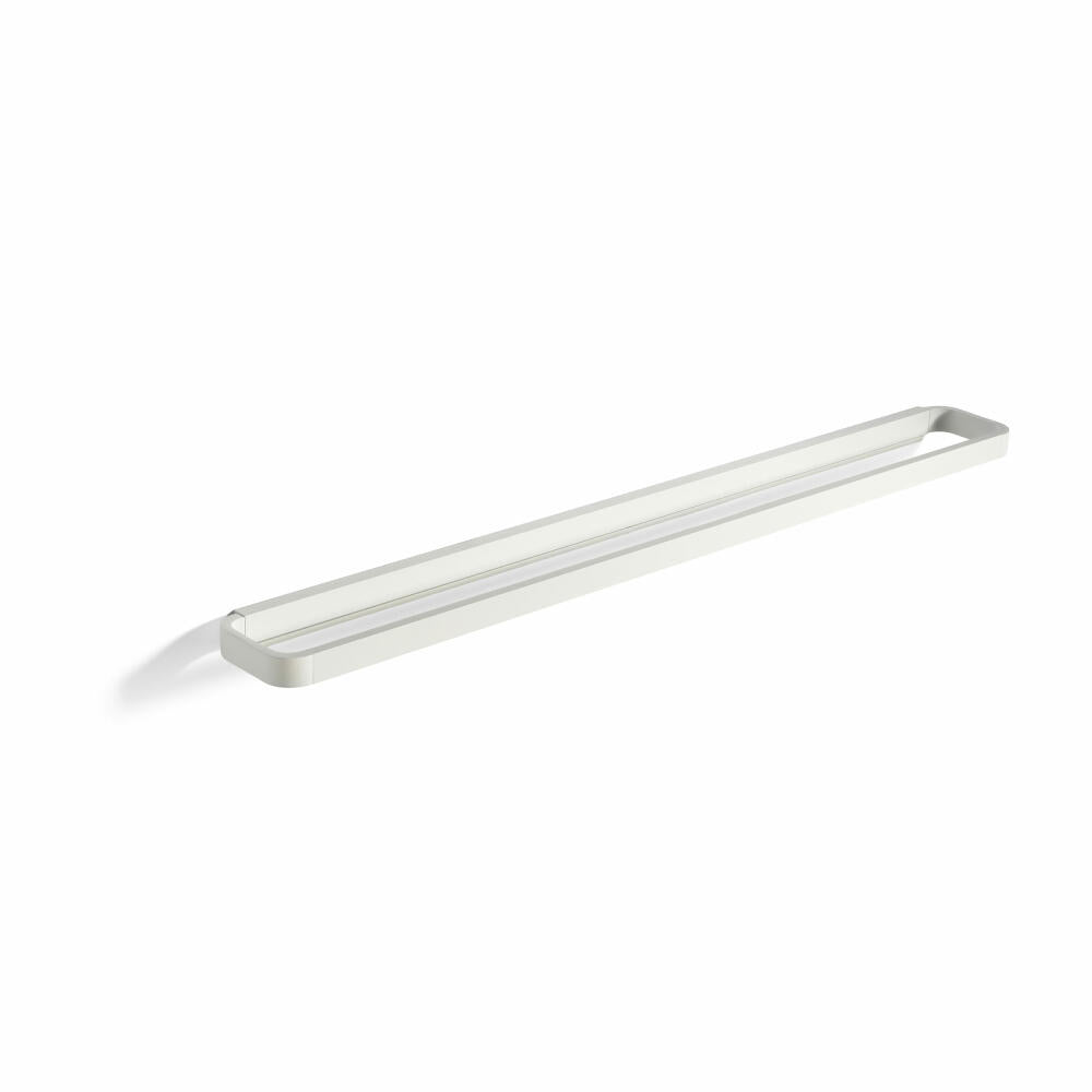 Zone Denmark Towel Holder Rim, Towel Rail, Aluminium, White, 70 x 7.5 cm, 14473