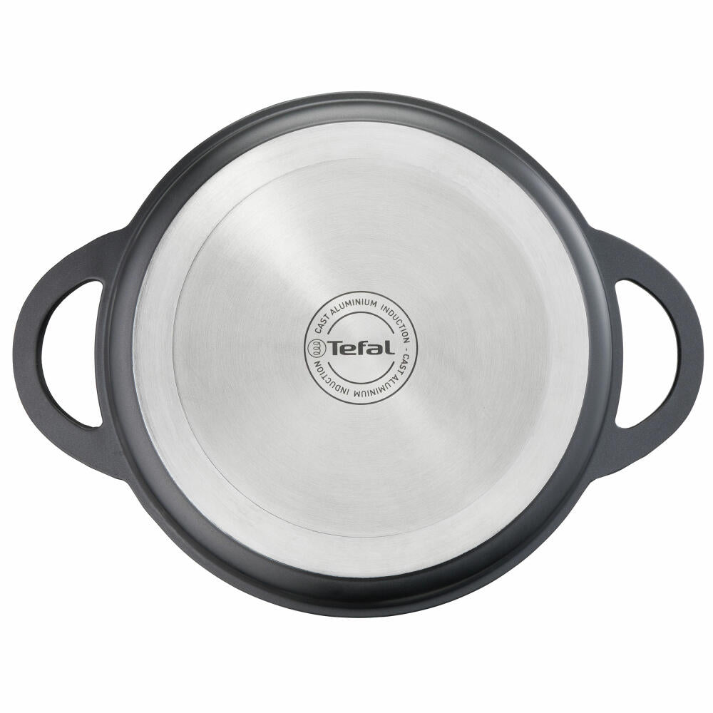 Tefal Trattoria serving pan, sauté pan, pan, induction-suitable, cast aluminum, Ø 28 cm, E21872