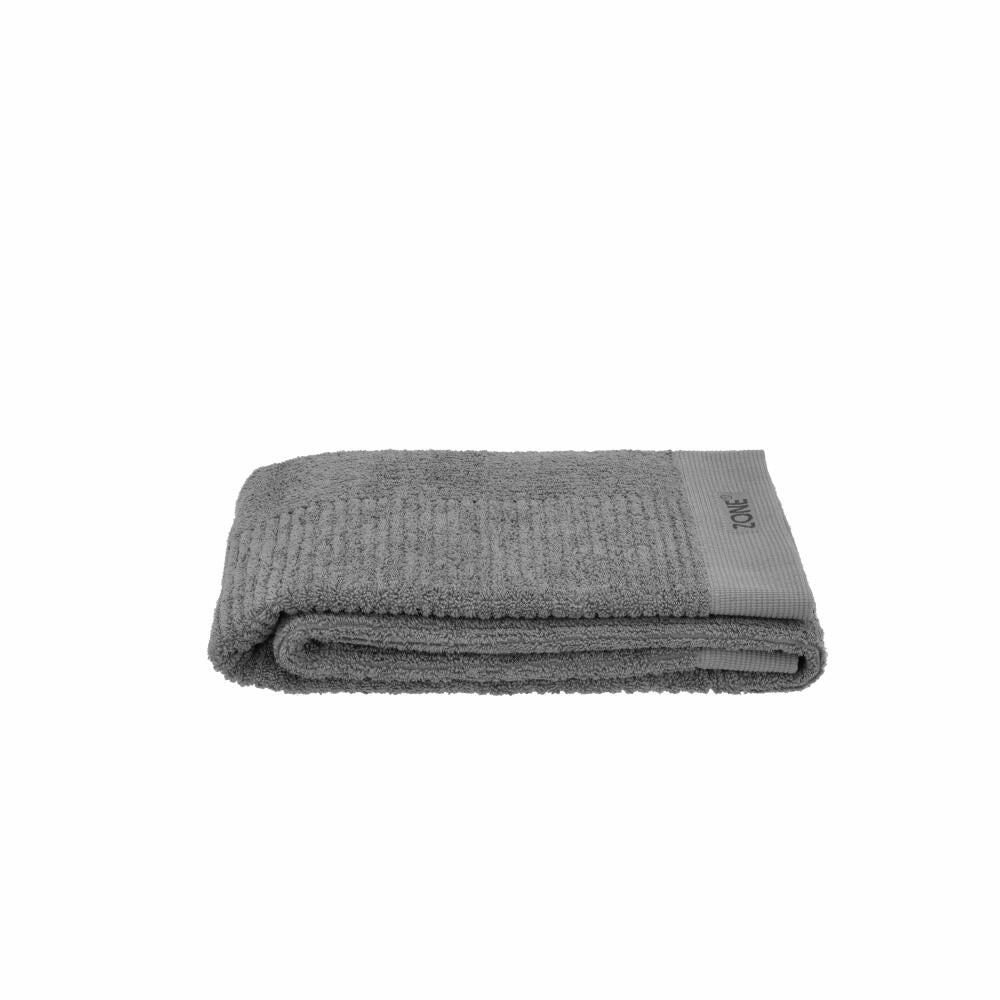 Zone Denmark Bath Towel Classic, Bath Towel, Beach Towel, Hand Towel, Grey, 140 x 70 cm, 330308