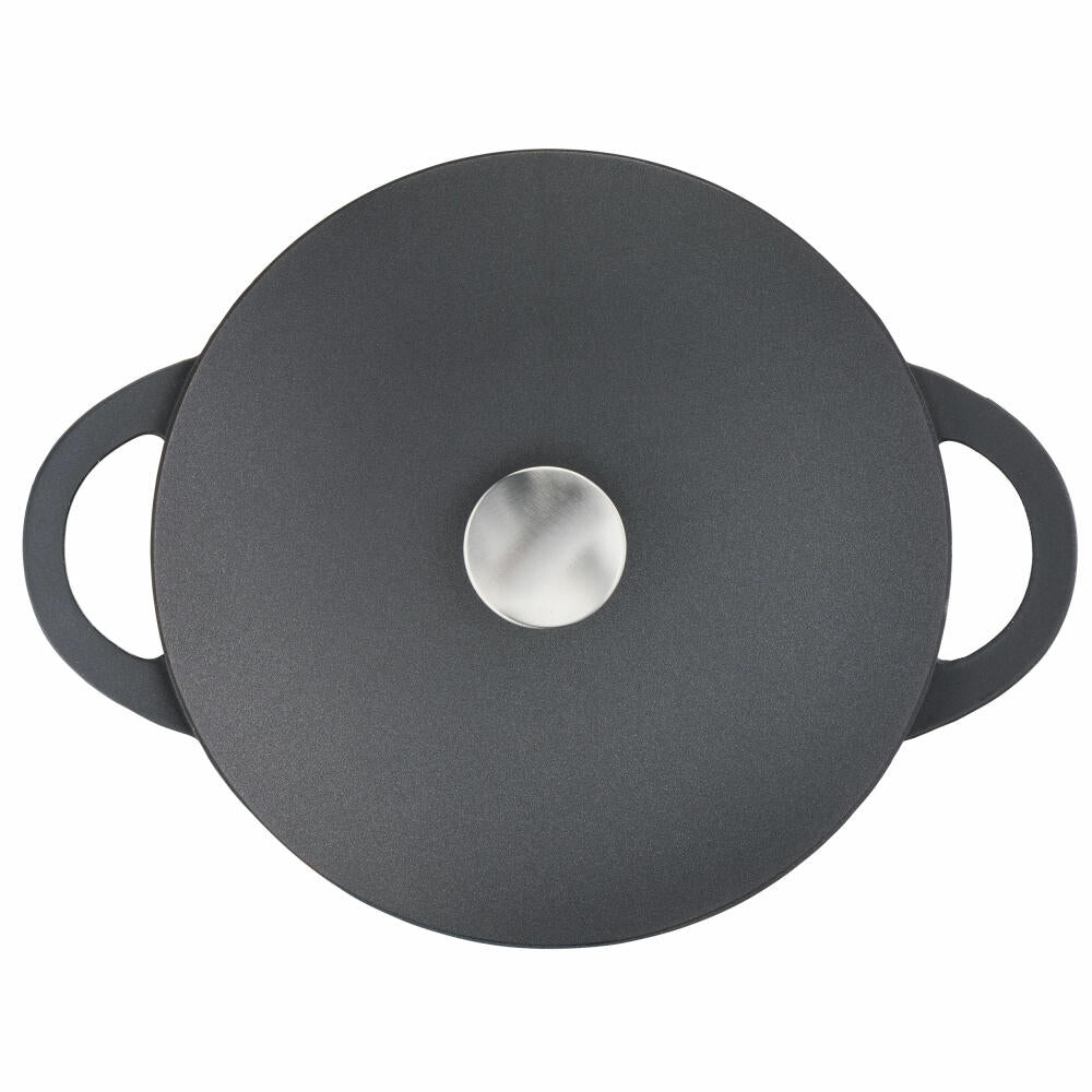Tefal Trattoria serving pan, sauté pan, pan, induction-suitable, cast aluminum, Ø 28 cm, E21872