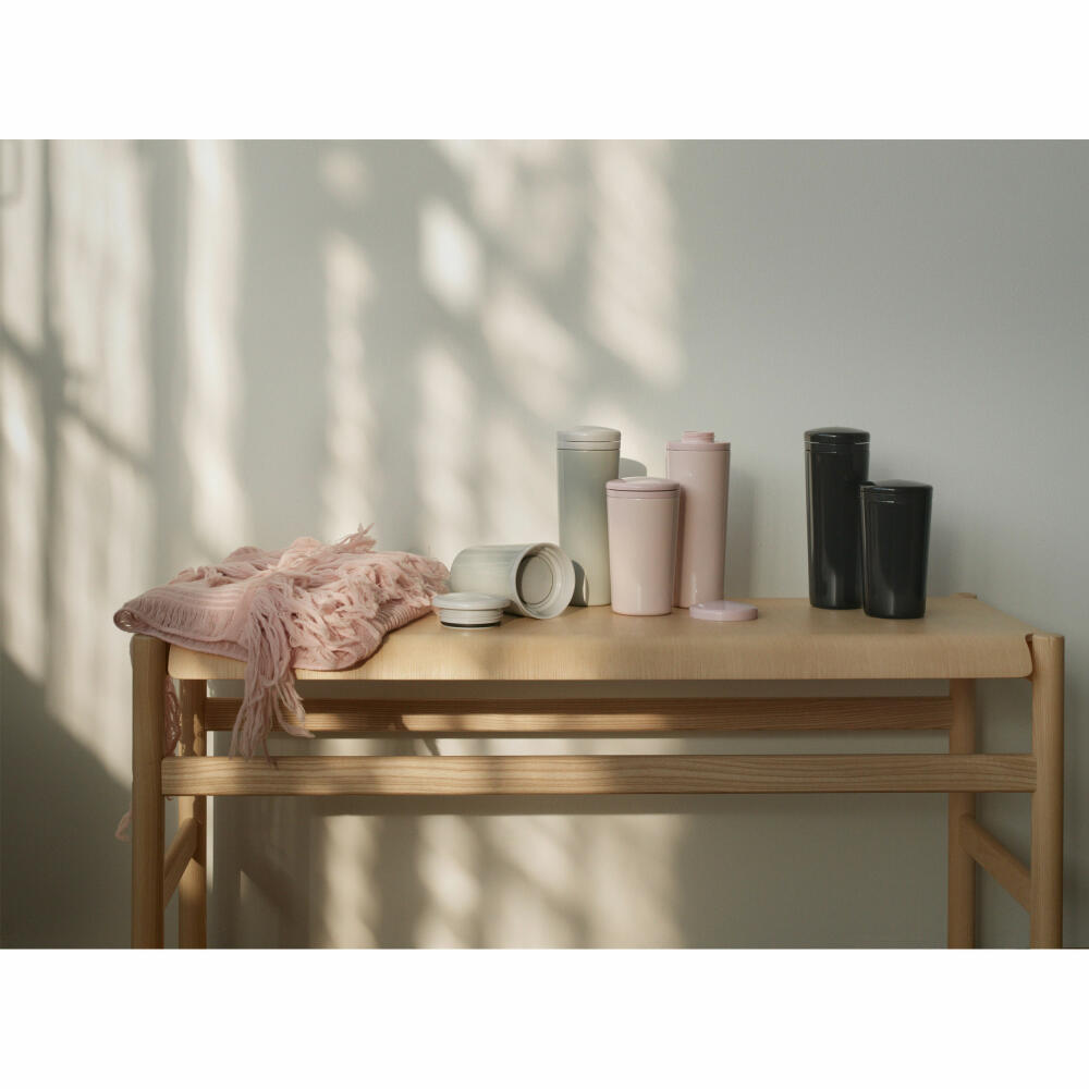 Stelton Thermobecher Carrie Soft Rose, Trinkbecher, Edelstahl, Kunststoff, Rosa, 400 ml, 361-2