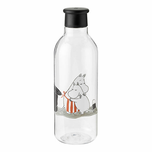 Rig-Tig Trinkflasche Drink-It Moomin, Wasserflasche, Flasche, Tritan, Kunststoff, Black, 750 ml, Z00701-3