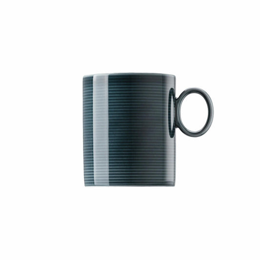 Thomas Loft by Rosenthal Becher mit Henkel groß, Porzellan, Ice Blue, 380 ml, 11900-401918-15571