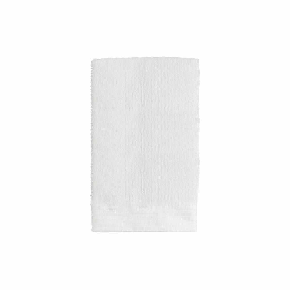 Zone Denmark Towel Classic, Bath Towel, Shower Towel, Cotton, White, 100 x 50 cm, 330073