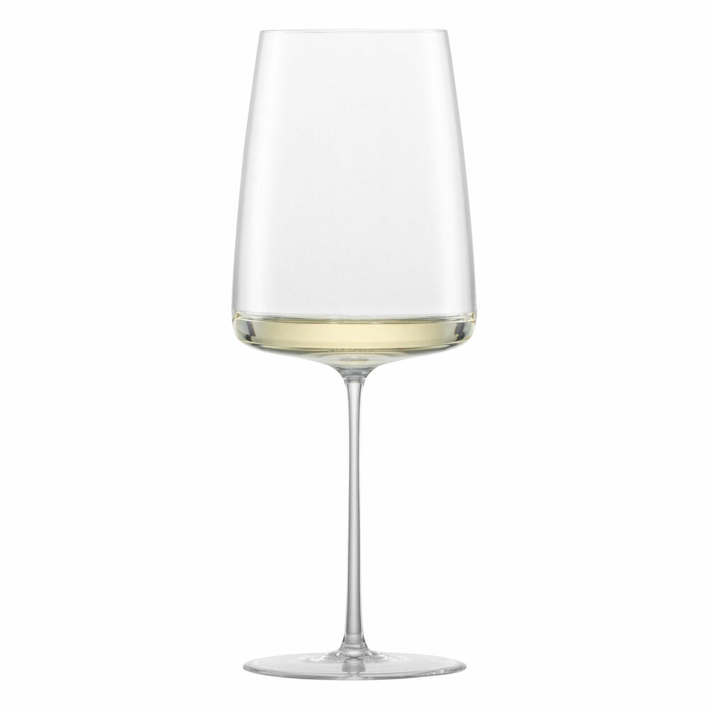 Zwiesel Glas Handmade Wine Glass Simplify Fruity &amp; Fine Set of 2, Wine Glass, 555 ml, 122053