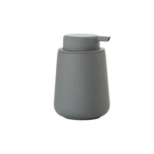 Zone Denmark Soap Dispenser Nova One, Soap Dispenser, Dosing Dispenser, Stoneware, Grey, 250 ml, 330163