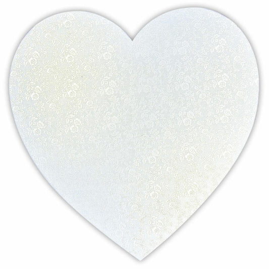 Städter cake plate heart, cake plate, cake plate, cake plate, cardboard, white, 30 cm, 901469