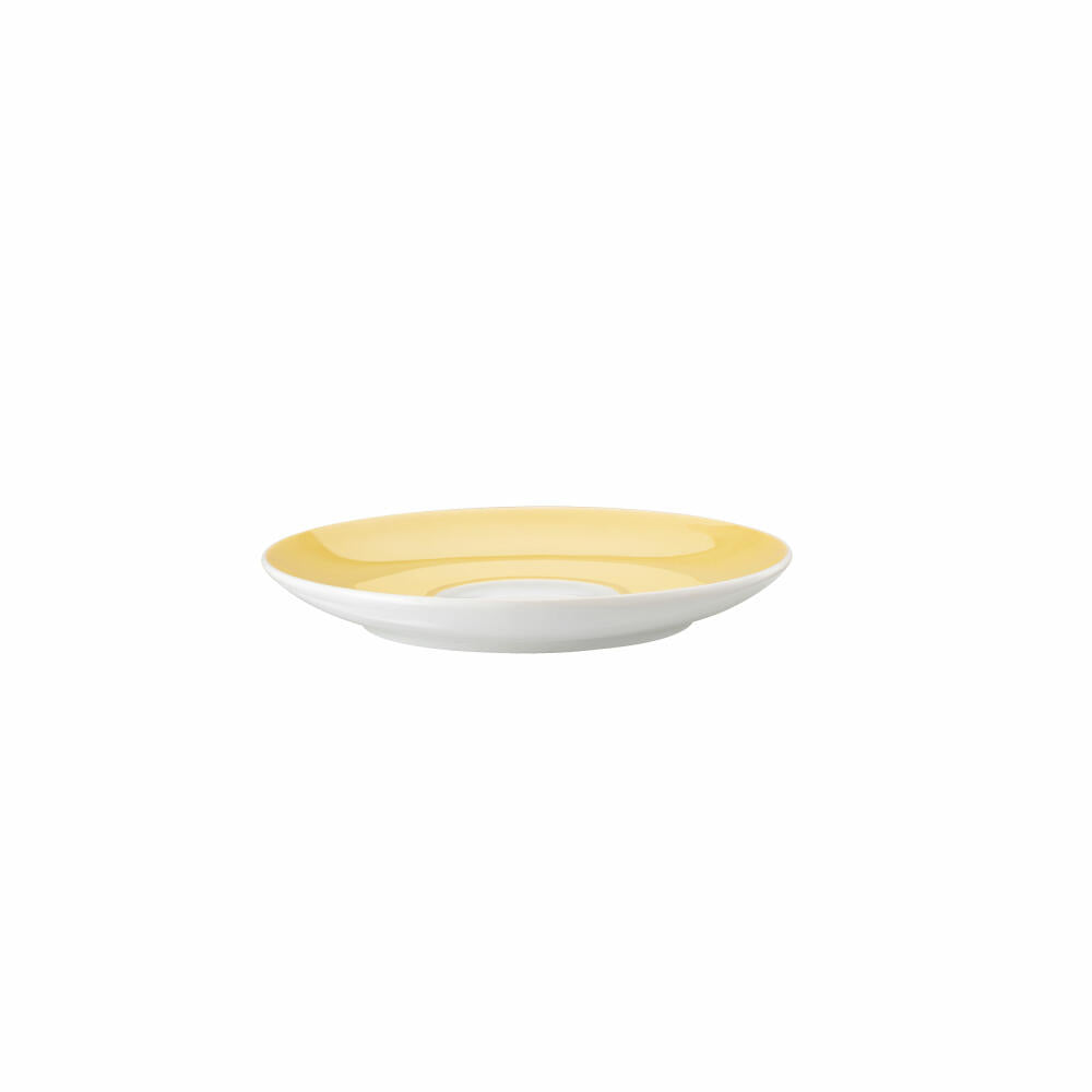 Thomas Coffee Saucer Sunny Day Soft Yellow, Saucer, Lower, Porcelain, Yellow, 14.4 cm, 10850-408549-14741