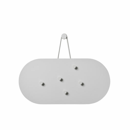 Zone Denmark Pinnwand A-bulletin board, Pinboard, Magnetpinnwand, Magnettafel, Metall, Soft Grey, 12345