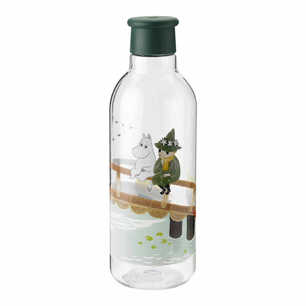 Rig-Tig Trinkflasche Drink-It Moomin, Wasserflasche, Flasche, Tritan, Kunststoff, Dark Green, 750 ml, Z00701-4