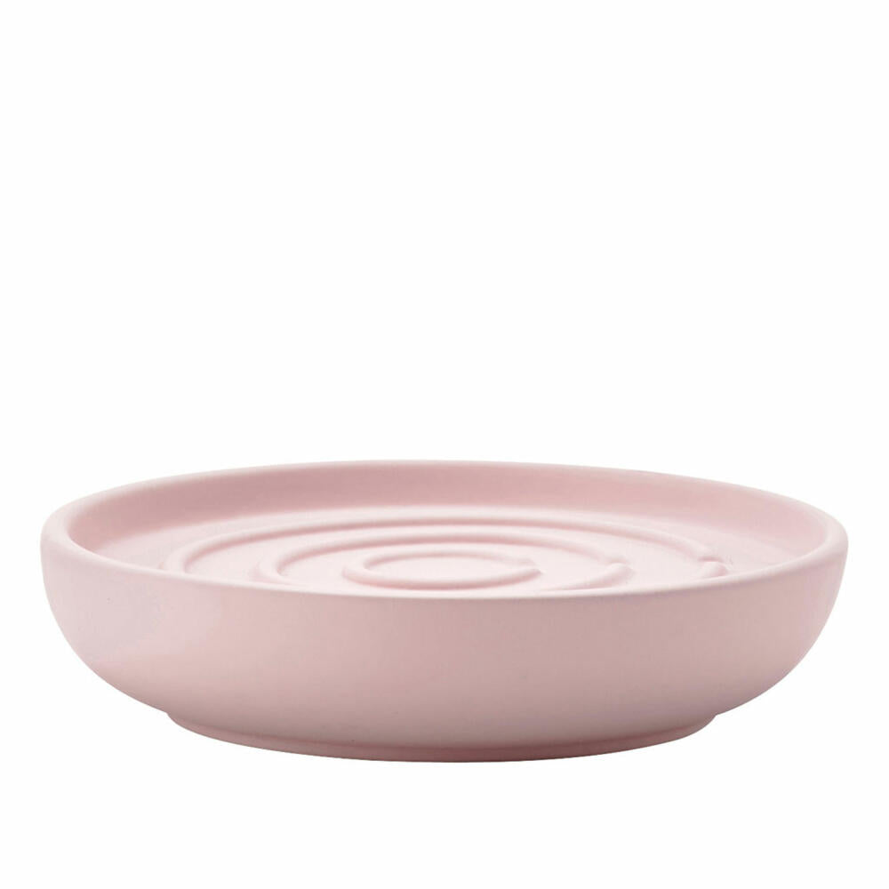 Zone Denmark soap dish Nova, soap dish, soap holder, porcelain, rose, Ø 11 cm, 330120