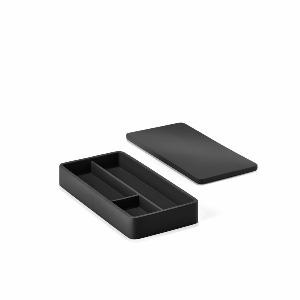 Zone Denmark Organizer, Desk, Pencil Box, Storage, Cement, Black, 25666