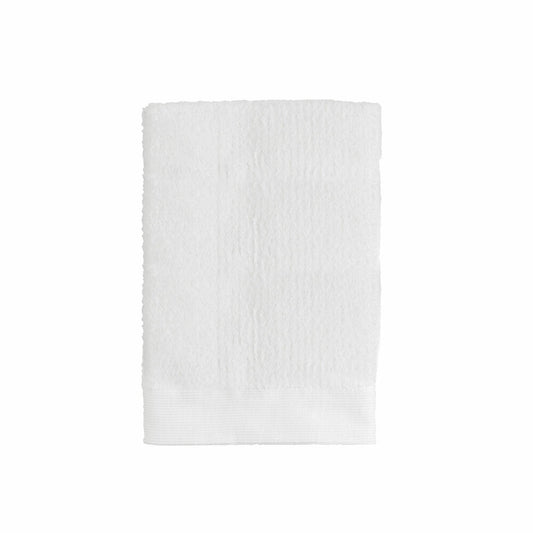 Zone Denmark Towel Classic, Bath Towel, Guest Towel, Cotton, White, 70 x 50 cm, 330093