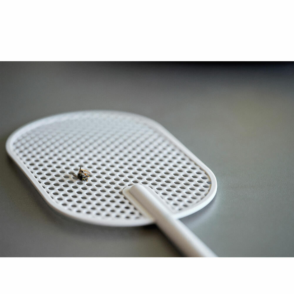 Zone Denmark Fly Swatter Singles, Fly Catcher, Mosquito Catcher, Warm Grey, 15117