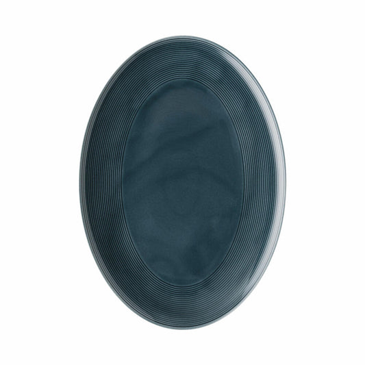 Thomas Loft by Rosenthal Platte, Servierplatte, Porzellan, Ice Blue, 34 cm, 11900-401918-12734