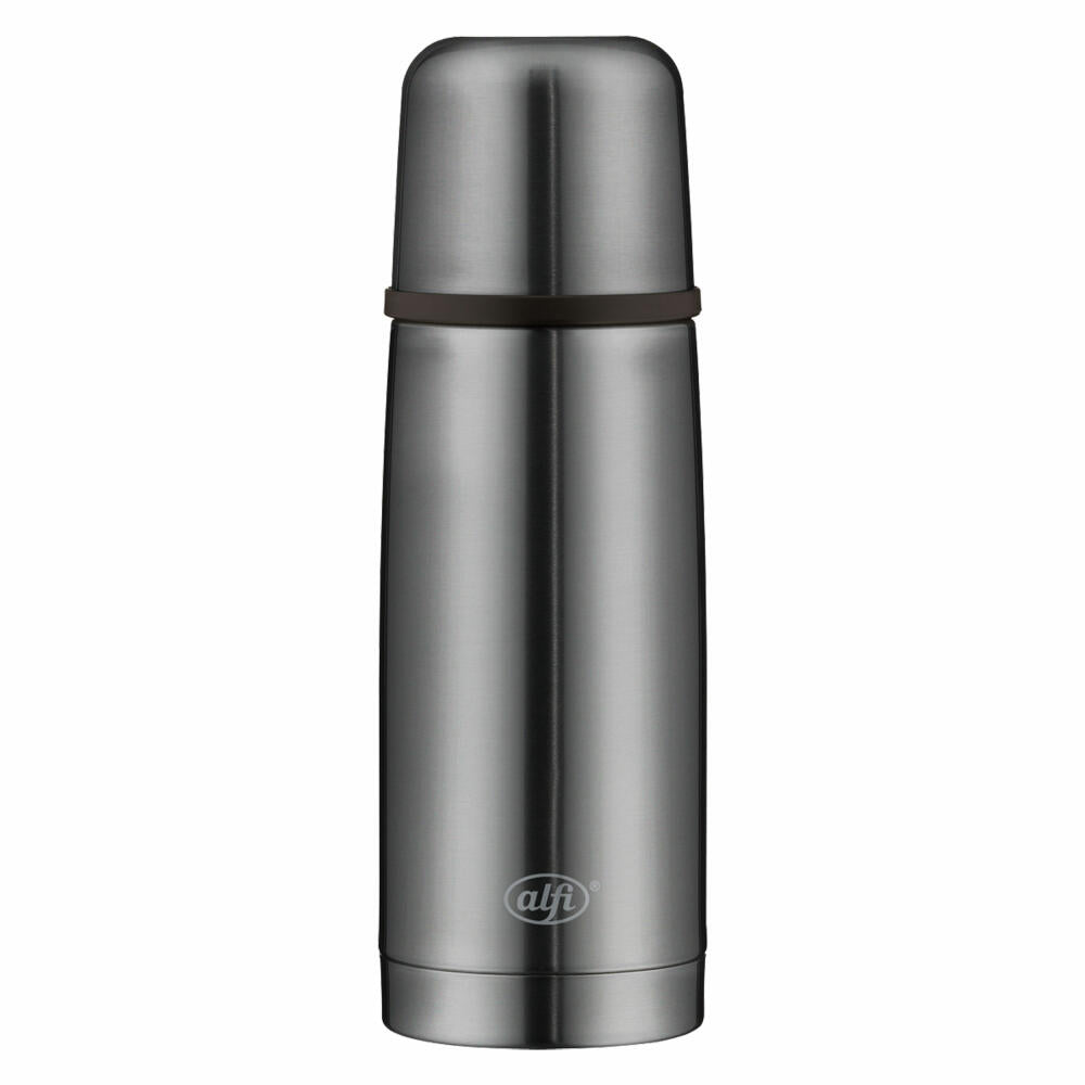 Alfi Isolierflasche Isotherm Perfect automatic, Isoflasche, Thermoflasche, Flasche, Edelstahl, Grey, 350 ml, 5737.234.035