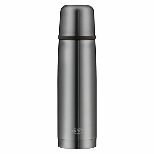 Alfi insulated bottle Isotherm Perfect automatic, insulated bottle, thermos flask, bottle, stainless steel, grey, 0.5 L, 5737.234.050