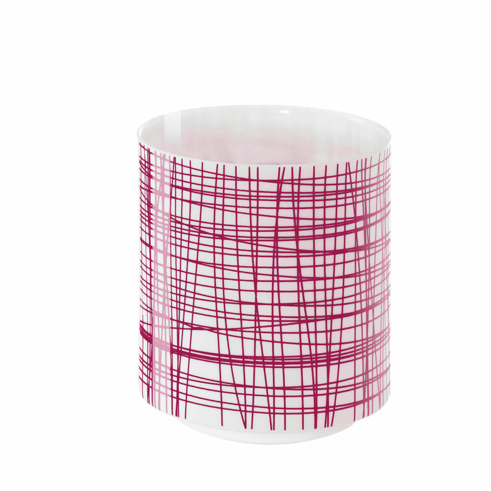 ASA Selection lantern decor fuchsia, porcelain, white matt, 7.5 x 7 cm, 10072022