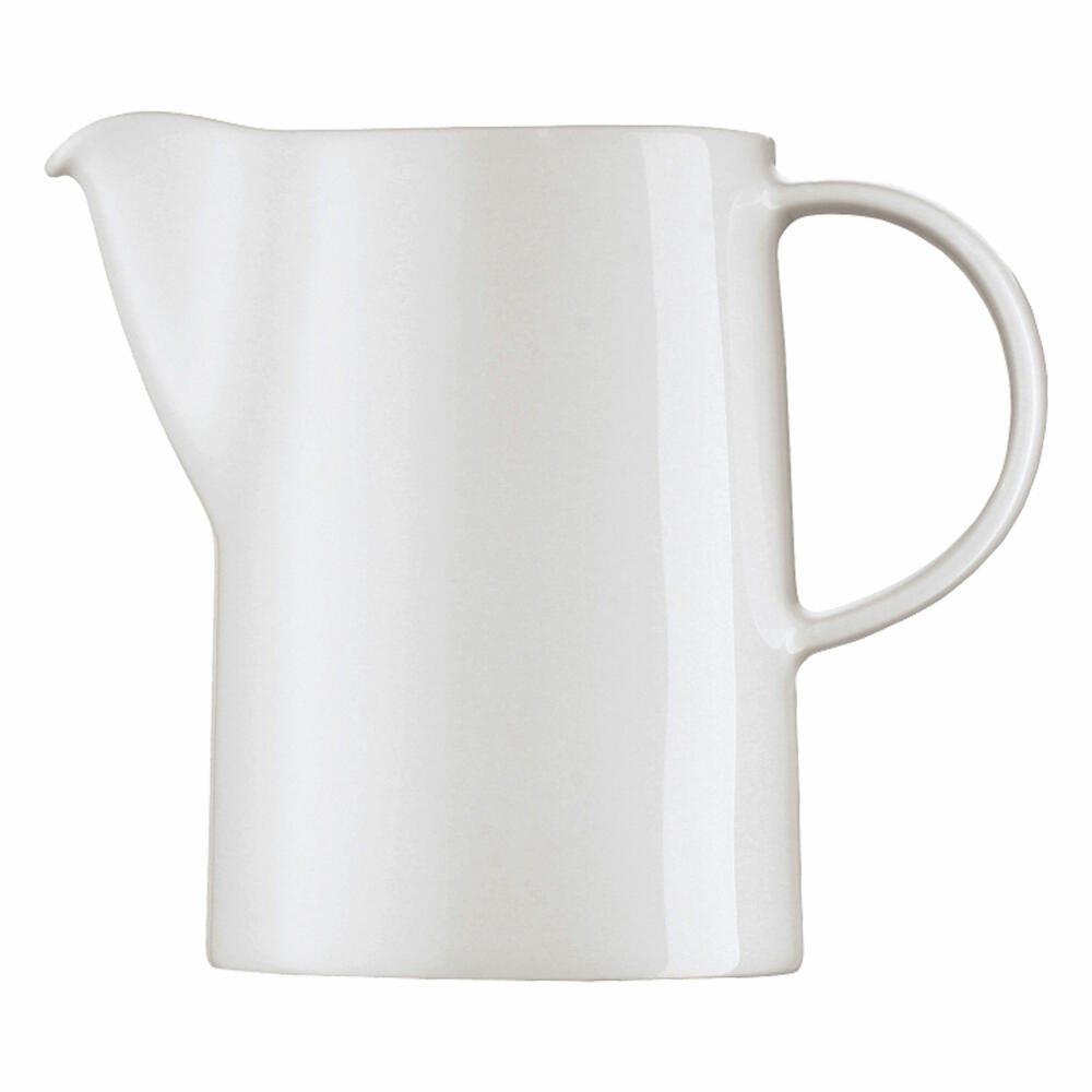 Arzberg Cucina jug, porcelain jug, water jug, milk jug, juice jug, Bianca, porcelain, 1 L, 42116-800001-14514