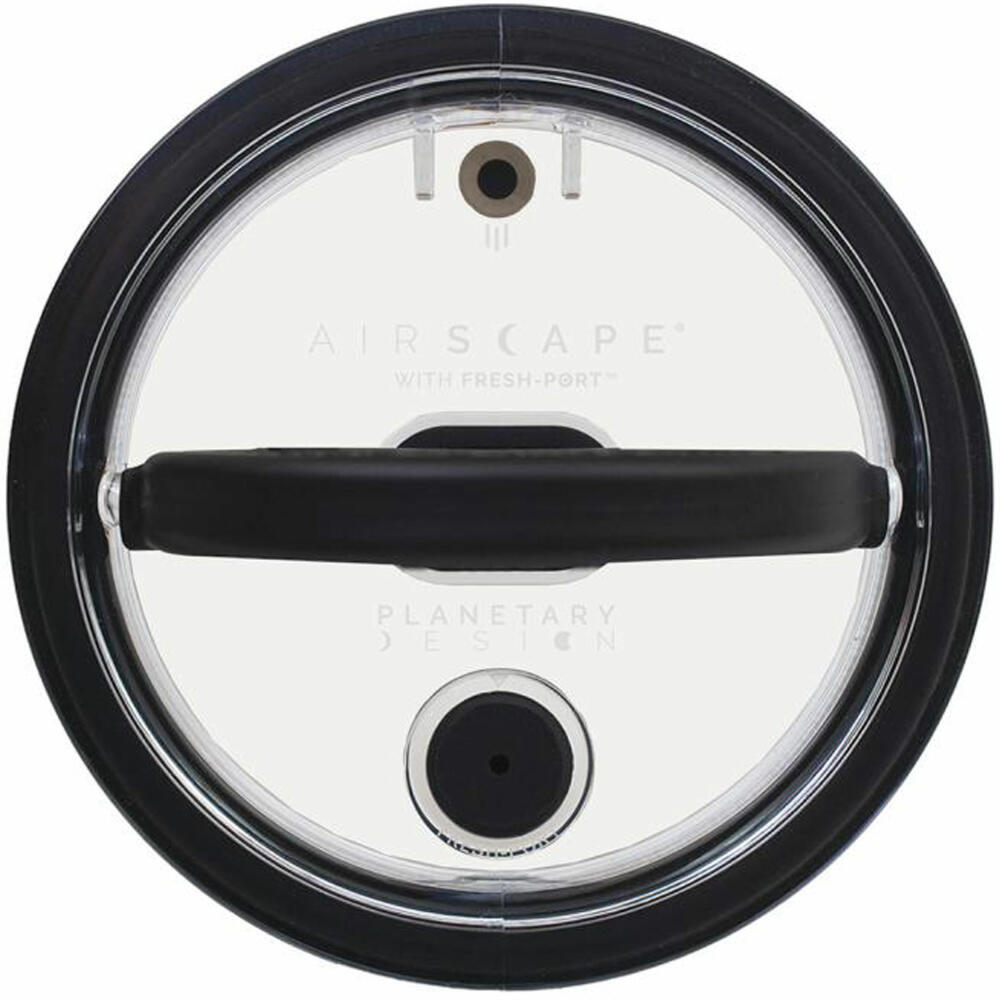 Airscape Fresh-Port Vakuum-Ventildeckel, für Kleine und mittlere Edelstahl-Behälter, Deckel, Kunststoff, ASIPLFP