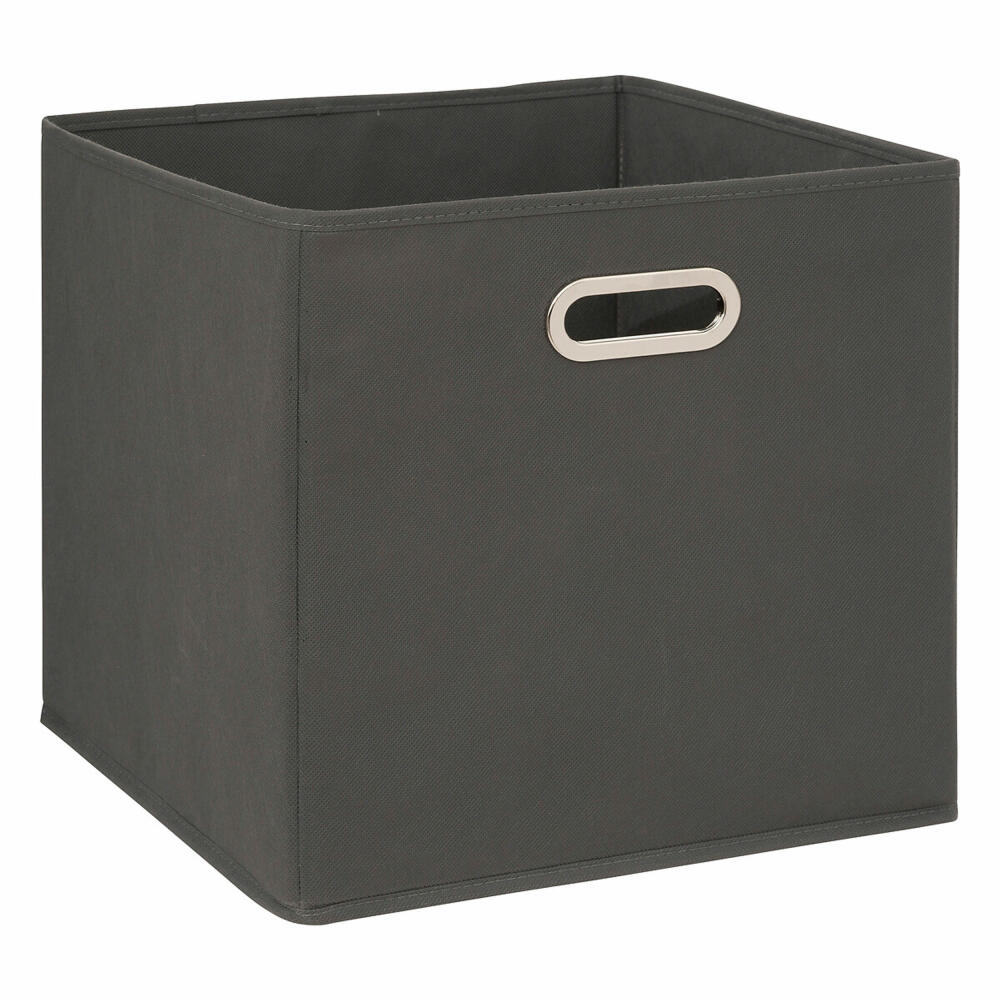 5five Simply Smart Storage Basket Mix N Module, Cardboard, PP Plastic, Grey, 31 x 31 cm, 138885A