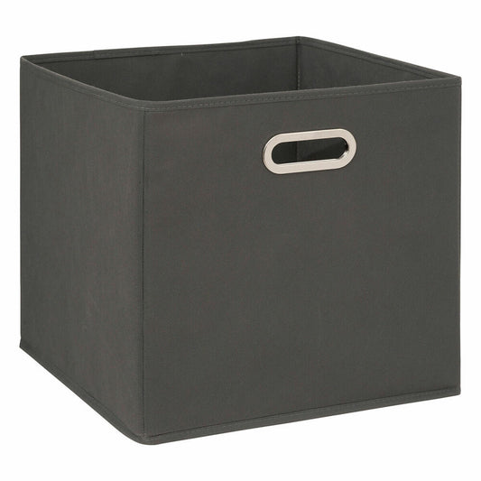 5five Simply Smart Storage Basket Mix N Module, Cardboard, PP Plastic, Grey, 31 x 31 cm, 138885A