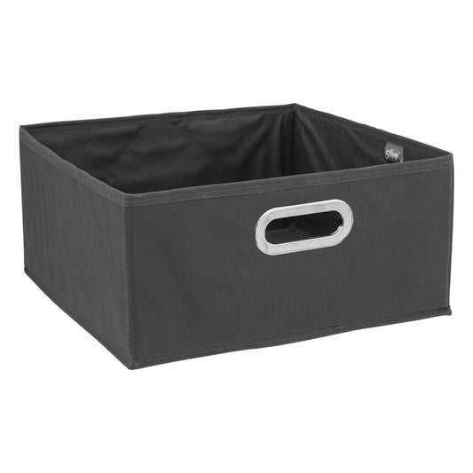 5five Simply Smart Storage Basket Mix N Module, Cardboard, PP Plastic, Anthracite Grey, 31 x 15 cm, 138886A