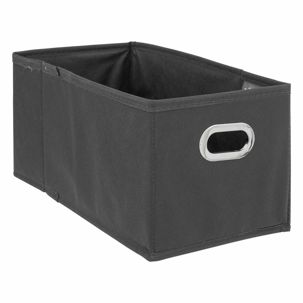 5five Simply Smart storage basket Mix N module, cardboard, PP plastic, anthracite grey, 15 x 31 cm, 160384A