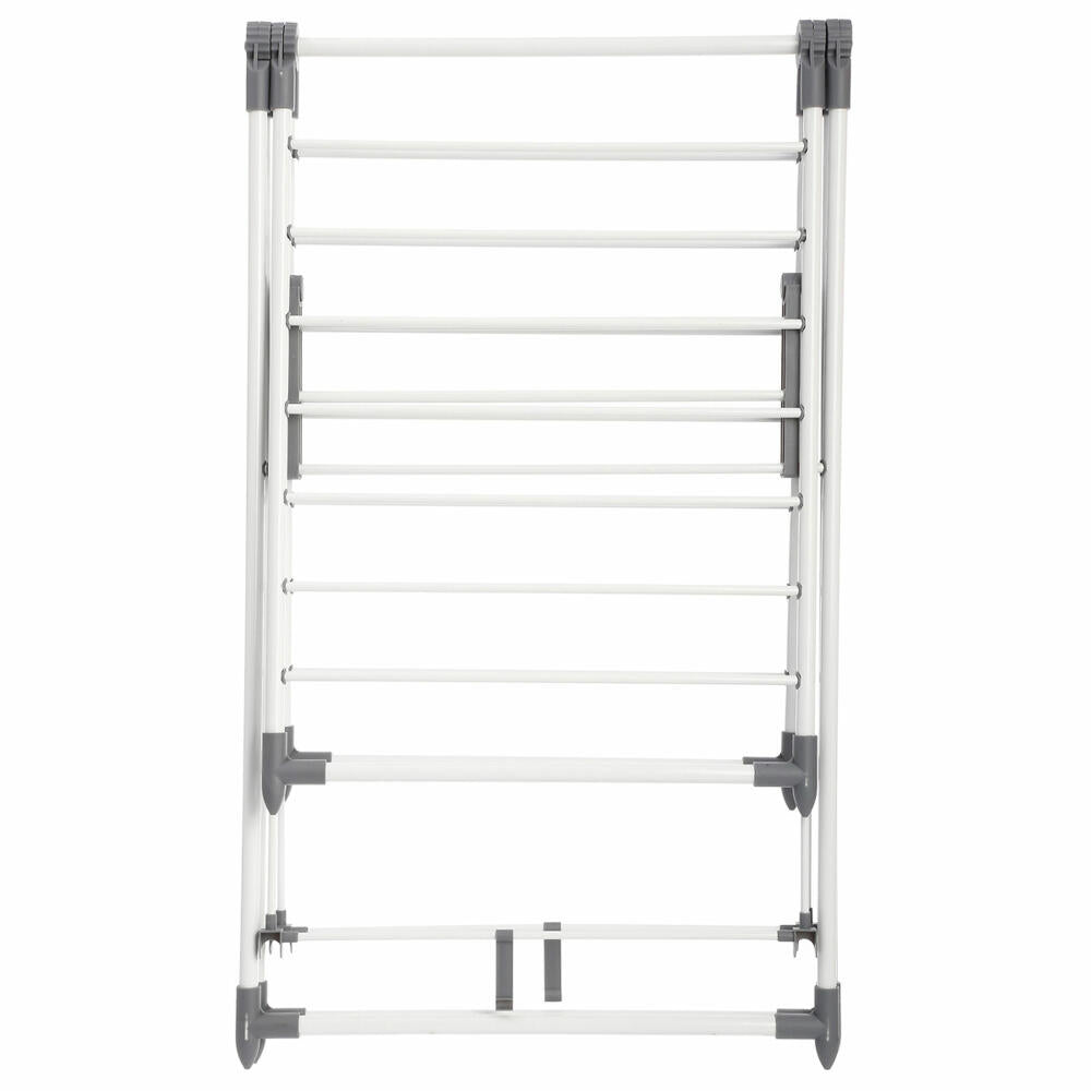 5five Simply Smart Folding Clothes Rack Sinai Deck, Steel, PP Plastic, White, 15 Meters, 117349