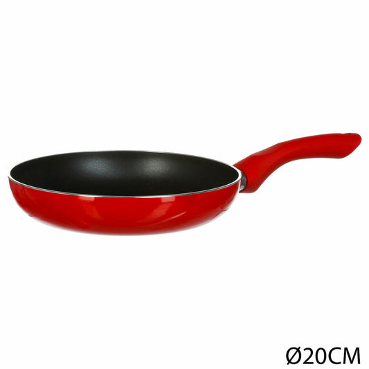 5five Simply Smart Frying Pan Essentielle, non-stick, aluminum, plastic, red, 20 cm, 128840