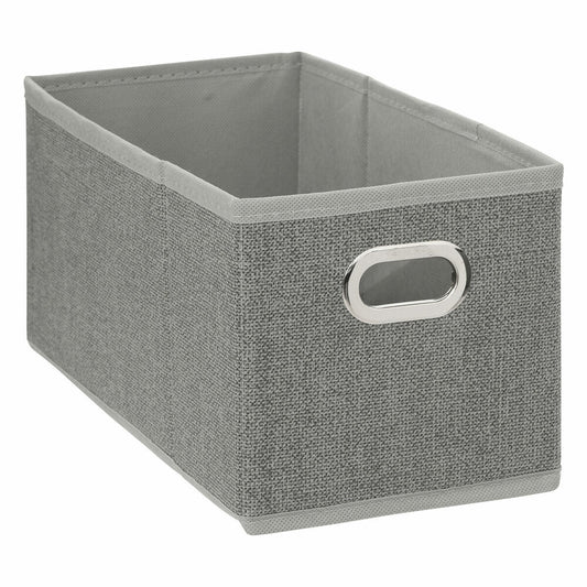 5five Simply Smart Storage Basket Mix N Module, Cardboard, PP Plastic, Light Grey, 15 x 31 cm, 160384C