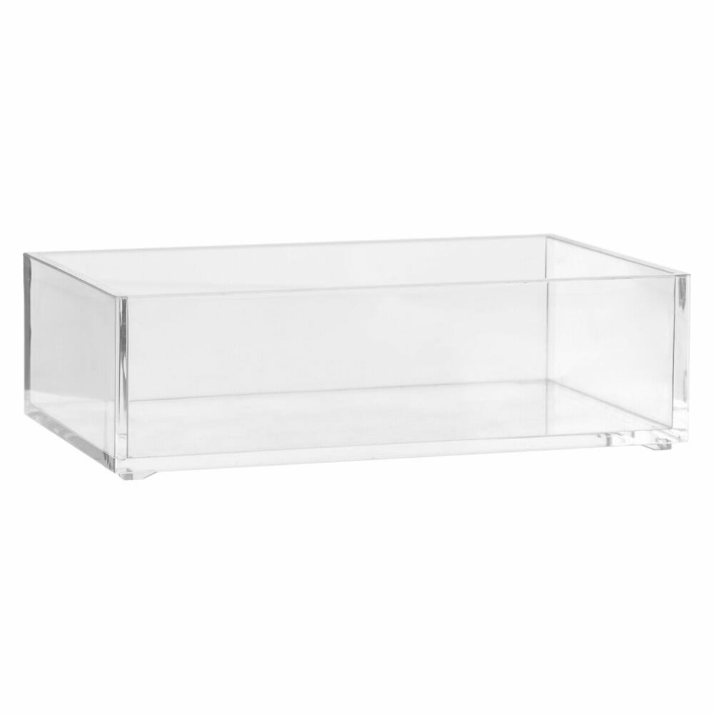 5five Simply Smart Jewelry and Cosmetic Organizer Selena, Plastic, Transparent, 16 x 9.6 cm, 155901