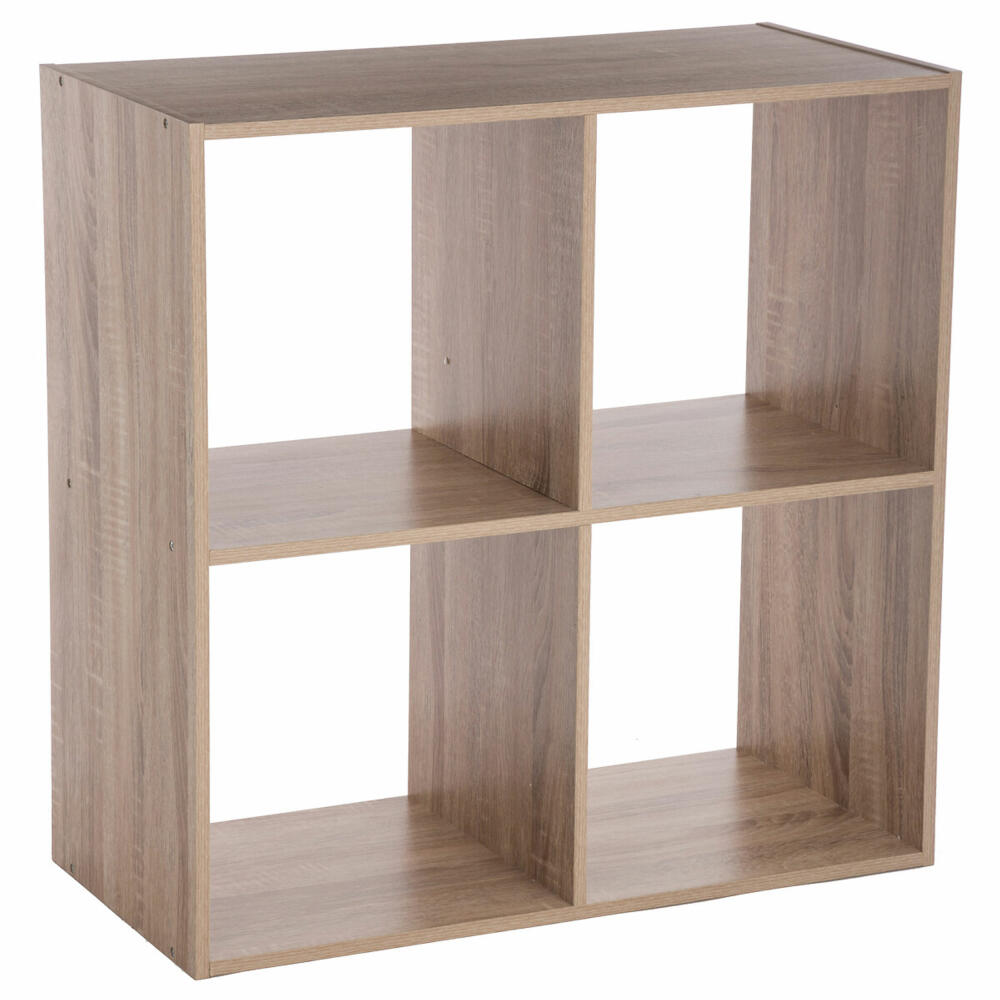 5five Simply Smart Shelf Mix N Module 2x2 Oak Look, Wood Chips, Beige, 67.5 x 67.5 cm, 138908
