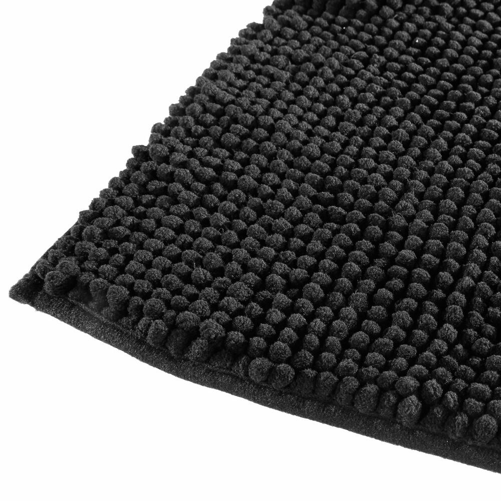 5five Simply Smart bath mat Colorama, 100% polyester, black, 50 x 80 cm, 138043J