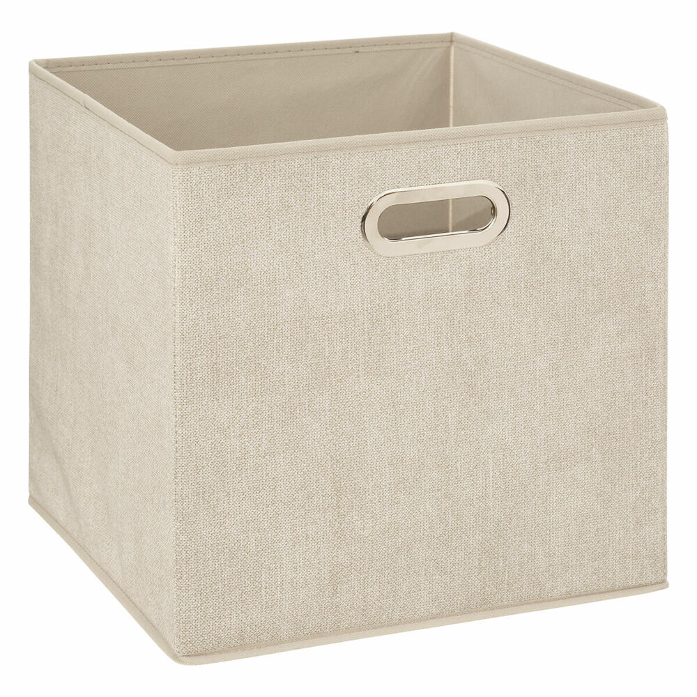 5five Simply Smart Storage Basket Mix N Module, Cardboard, PP Plastic, Mottled Beige, 31 x 31 cm, 138885G