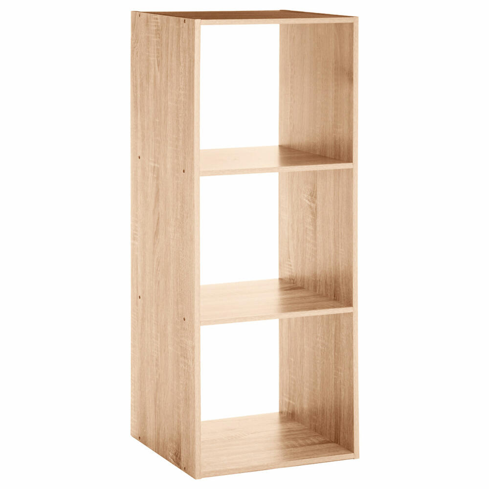 5five Simply Smart Shelf Mix N Module 3x1 Oak Look, Wood Chips, Beige, 100.5 x 34.5 cm, 138907