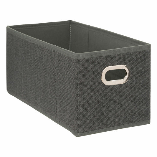 5five Simply Smart storage basket Mix N module, cardboard, PP plastic, mottled dark grey, 15 x 31 cm, 160384D