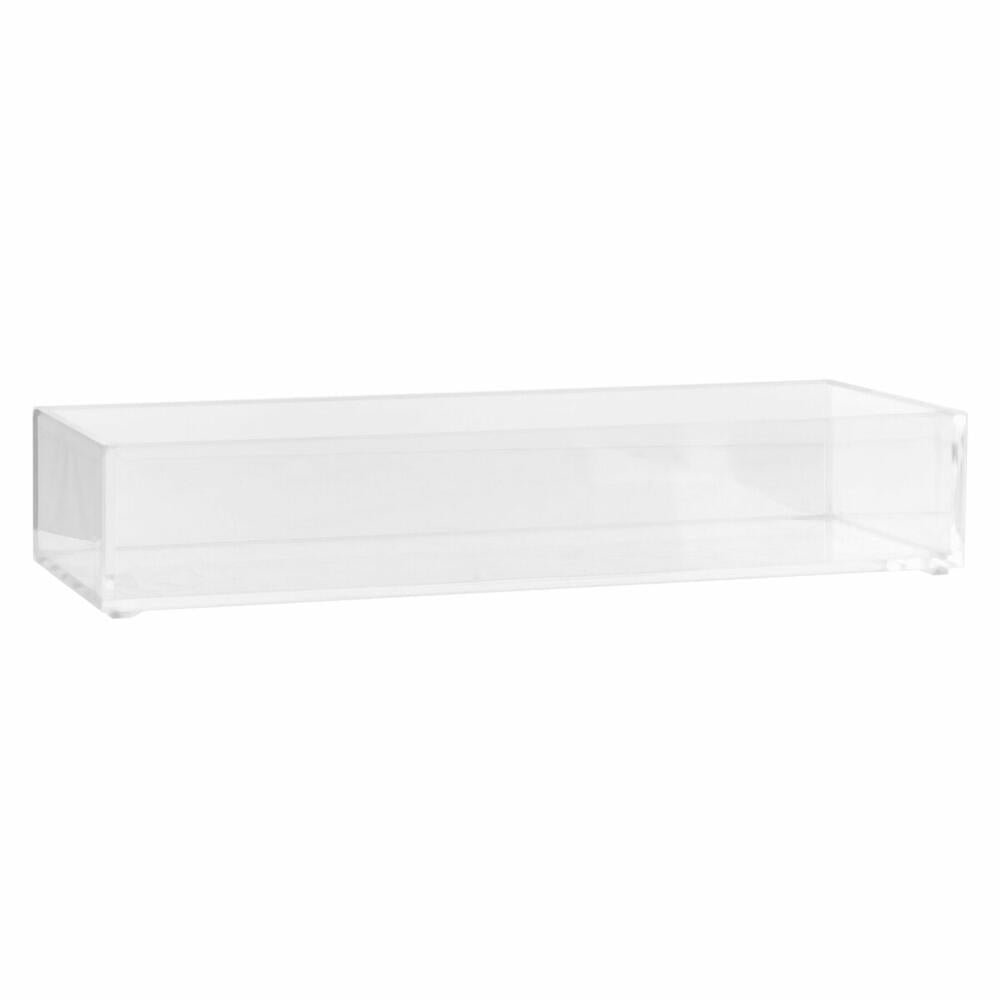 5five Simply Smart Jewelry and Cosmetic Organizer Selena, Plastic, Transparent, 25.6 x 9.6 cm, 155902