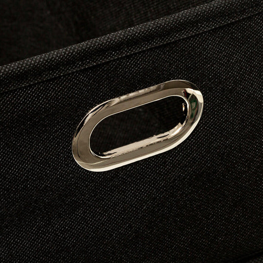 5five Simply Smart Aufbewahrungskorb Mix N Modul, Pappe, PP-Kunststoff, Schwarz, 15 x 31 cm, 160384J