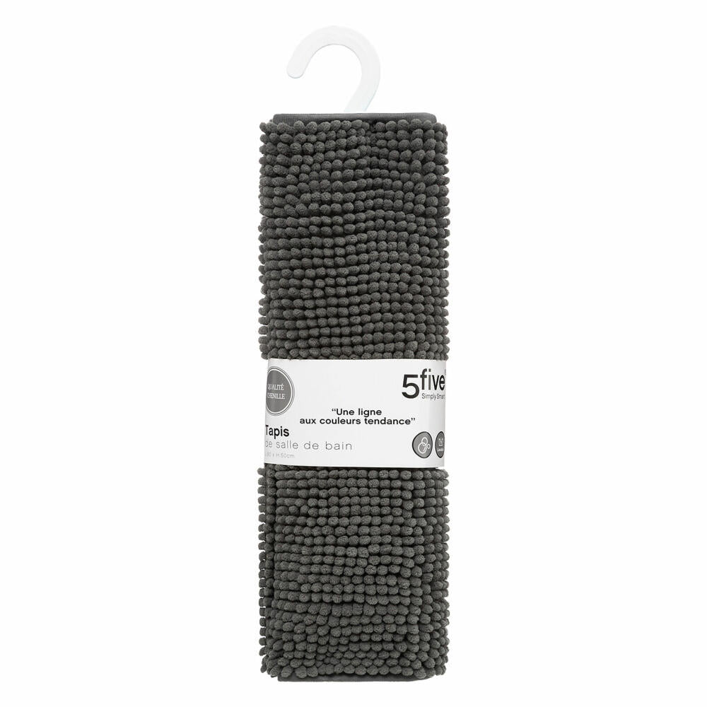 5five Simply Smart bath mat Colorama, 100% polyester, anthracite gray, 50 x 80 cm, 138043H