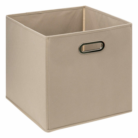 5five Simply Smart storage basket Mix N module linen look, cardboard, PP plastic, beige, 31 x 31 cm, 138885O