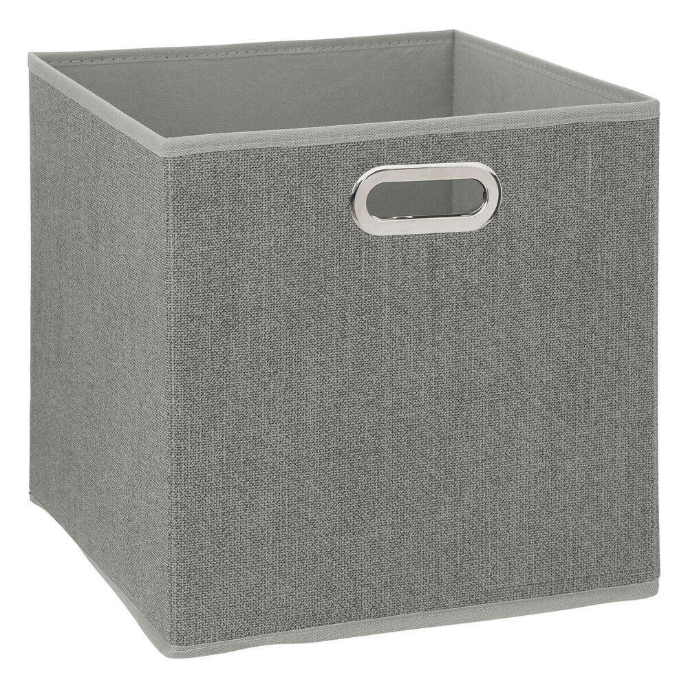 5five Simply Smart Storage Basket Mix N Module, Cardboard, PP Plastic, Light Grey, 31 x 31 cm, 138885C