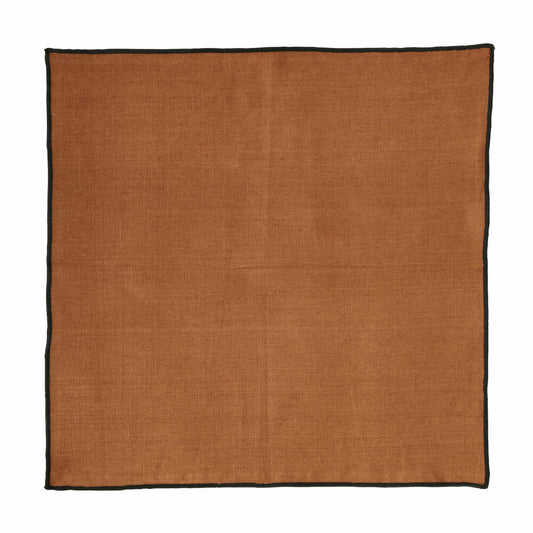 ASA Selection Serviette Ginger, Stoffserviette, Halbleinen, Braun, 45 x 45 cm, 37771065