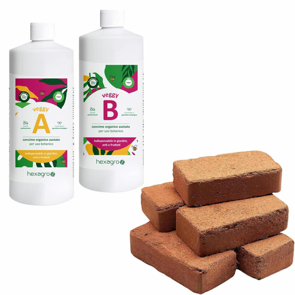 Hexagro Planter Bundle Poty L with Starter Kit, Hydroponic Garden Set with Irrigation System and Accessories, PPL05AMZ