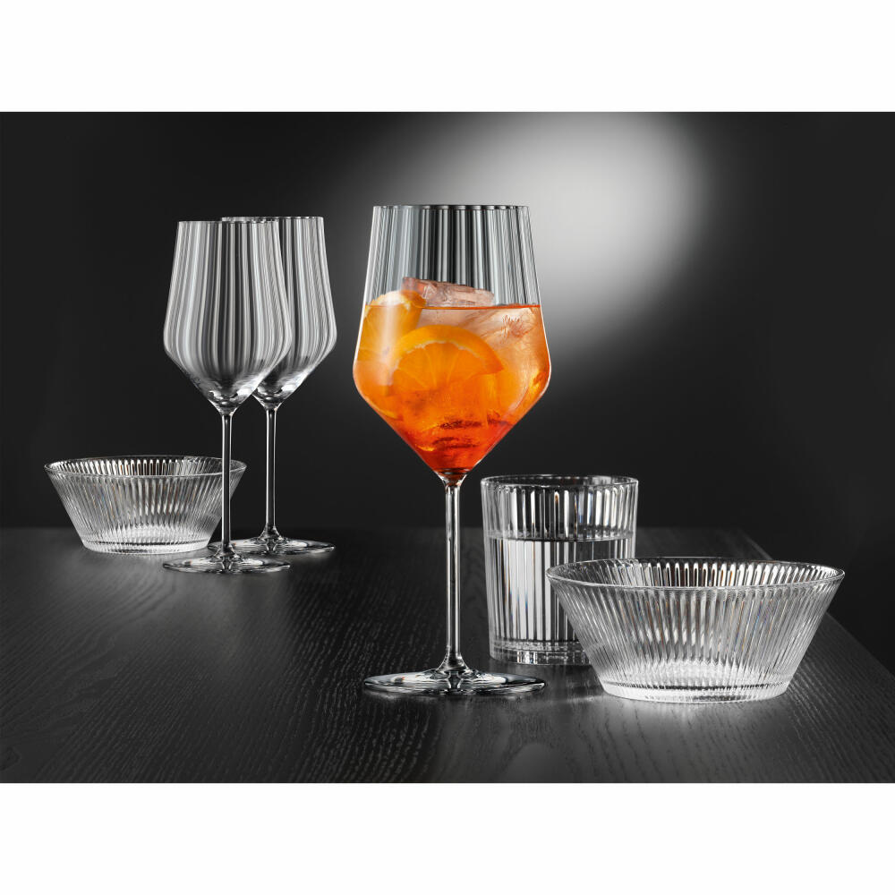 Nachtmann Aperitivo bowl, set of 2, snack bowl, dip bowl, bowl, crystal glass, Ø 15 cm, 105576